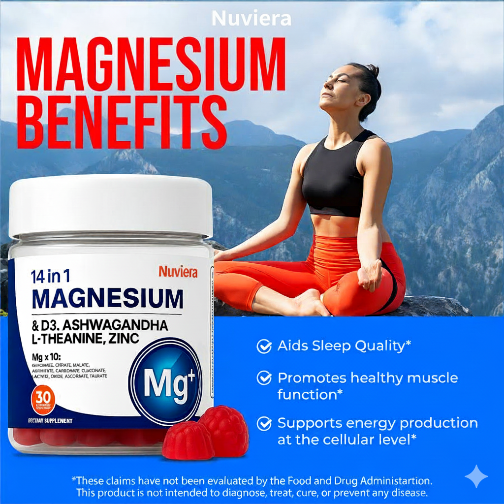 14-In-1 Nuviera™ Magnesium Gummies