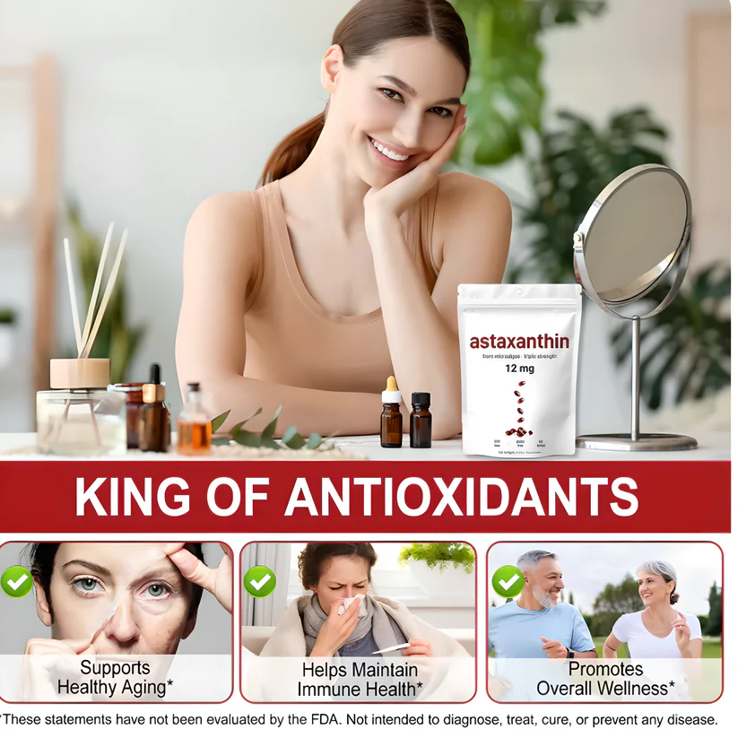 Rovina Astaxanthin 12mg Softgels