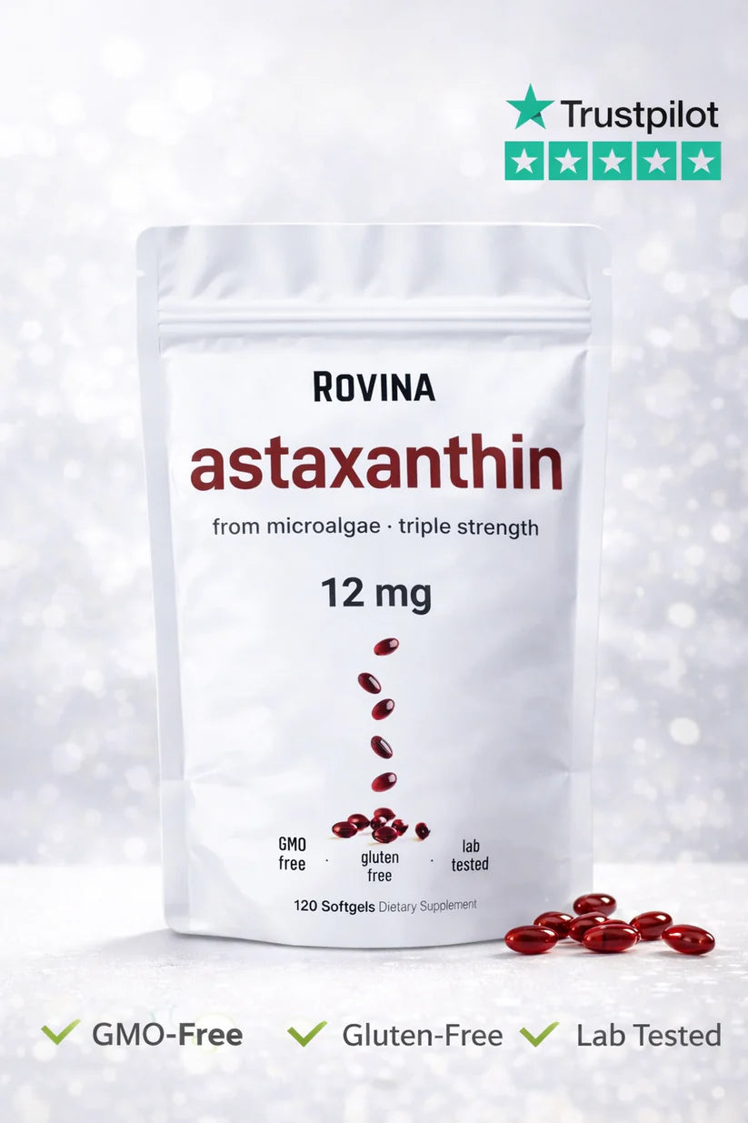 Rovina Astaxanthin 12mg Softgels
