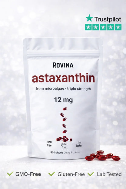Rovina Astaxanthin 12mg Softgels